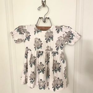 (5/$35) Kate Quinn 6-12 Months Floral Dress
